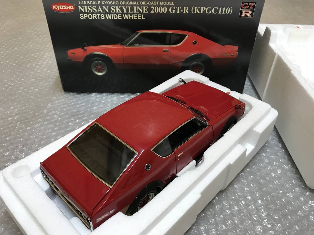 Amazon.co.jp: KYOSHO 京商 1/18 スカイライン 2000 GT-R ケンメリ